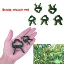 40 PCS Clips De Support Réglable Pour Plantes Caches De Tuteurs De Jardin Structure De Support Attache Pour Jardin, Vigne, Légumes, Tomates( Grands Clips Et Petits Clips). 8 40 PCS Clips De Support Réglable Pour Plantes Caches De Tuteurs De Jardin Structure De Support Attache Pour Jardin, Vigne, Légumes, Tomates( Grands Clips Et Petits Clips). -Terre Tendre Soldes Boutique 97852205 4