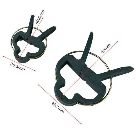 40 PCS Clips De Support Réglable Pour Plantes Caches De Tuteurs De Jardin Structure De Support Attache Pour Jardin, Vigne, Légumes, Tomates( Grands Clips Et Petits Clips). 5 40 PCS Clips De Support Réglable Pour Plantes Caches De Tuteurs De Jardin Structure De Support Attache Pour Jardin, Vigne, Légumes, Tomates( Grands Clips Et Petits Clips). – Image 5