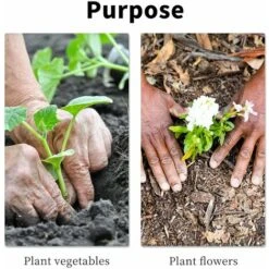 Tarière De Jardin Pour Perceuse à Main - Foret Cultivateur De Sol, Plantes De Jardin, Plantes à Fleurs -Terre Tendre Soldes Boutique 98613062 5