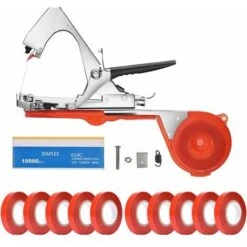 Pince à Lier Pour Vigne,Machine à Taper Nouer Branches, Pour Tomates Vignobles Arbres Fruitiers Légumes Fleurs Plantes, Outil De Jardinage à Attacher Branche - Tying Tape Tool