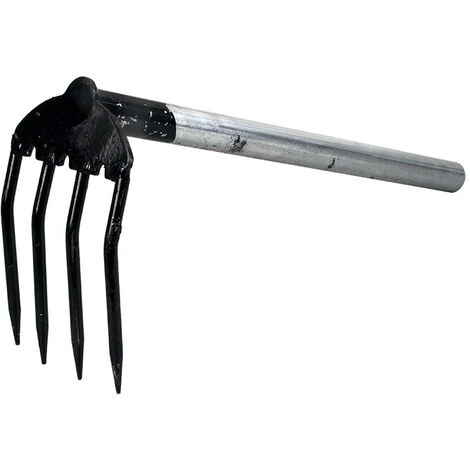Râteau à Griffes à Main à Quatre Dents Barre En Acier Râteau De Plage écrou Marteau Râteau à Creuser Pour Jardinage épandage De Paillis En Vrac - Paquet De 4 1 Râteau à Griffes à Main à Quatre Dents Barre En Acier Râteau De Plage écrou Marteau Râteau à Creuser Pour Jardinage épandage De Paillis En Vrac - Paquet De 4