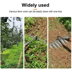 Râteau à Tapis Désherbage Houe Râteau Outil Agricole Désherbage Scarificateur Artefact Outils Agricoles (4 Dents) 7 Râteau à Tapis Désherbage Houe Râteau Outil Agricole Désherbage Scarificateur Artefact Outils Agricoles (4 Dents) -Terre Tendre Soldes Boutique 99460696 3