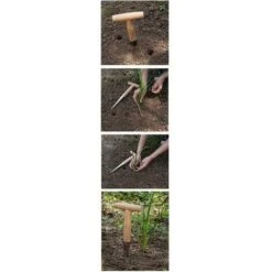 Plantoir à Main Traditionnel En Acier Inoxydable Avec Manche En Bois Léger 8 Plantoir à Main Traditionnel En Acier Inoxydable Avec Manche En Bois Léger -Terre Tendre Soldes Boutique 99481948 4