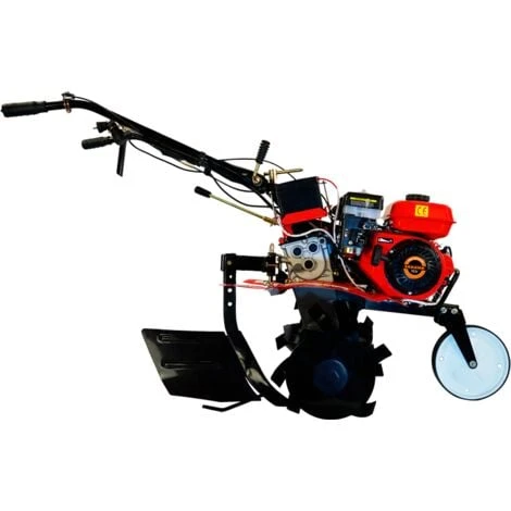 Motobineuse Motoculteur Avec Démarrage électrique 7CV 3V + Buttoir Réglable 1 Motobineuse Motoculteur Avec Démarrage électrique 7CV 3V + Buttoir Réglable