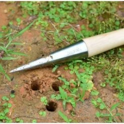 RAINBOW Outils Agricoles Perforateur Manche En Bois élévateur De Semis Outils De Jardinage Semoir De Légumes Et De Fleurs-28511030mm, 1pc -Terre Tendre Soldes Boutique 99776413 3
