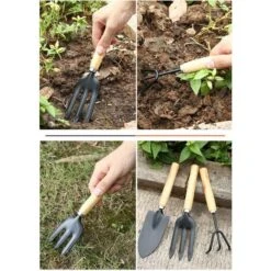3 Pcs Outils De Jardin,Ensemble Outils Jardinage,Outils De Bonsaï,Mini Jardinage Outils Pour Pot De Jardin, Plantes Et Semis 9 3 Pcs Outils De Jardin,Ensemble Outils Jardinage,Outils De Bonsaï,Mini Jardinage Outils Pour Pot De Jardin, Plantes Et Semis -Terre Tendre Soldes Boutique 99809641 5