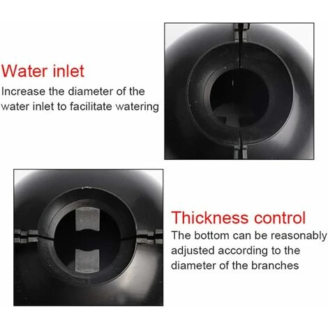 Enracinement Des Plantes Coupe Assistée Par Balle Boîte D'enracinement 10Pcs Dispositif D'enracinement Des Plantes Boutures Haute Pression Enracinement Boule De Propagation Boîte (S) 2 Enracinement Des Plantes Coupe Assistée Par Balle Boîte D'enracinement 10Pcs Dispositif D'enracinement Des Plantes Boutures Haute Pression Enracinement Boule De Propagation Boîte (S) – Image 2
